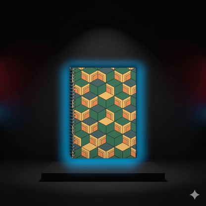 Dead Calm - The Water Hashira Spiral Notebook [150 Pages] - RadAnime