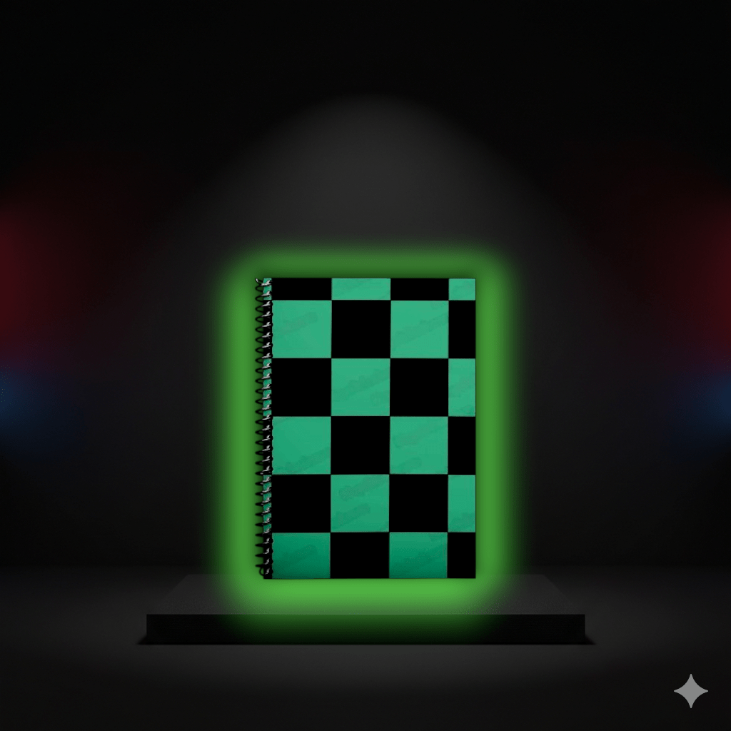 Inheritor of The Sun-Breathing Spiral Notebook [150 Unruled pages] - RadAnime