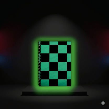 Inheritor of The Sun-Breathing Spiral Notebook [150 Unruled pages] - RadAnime