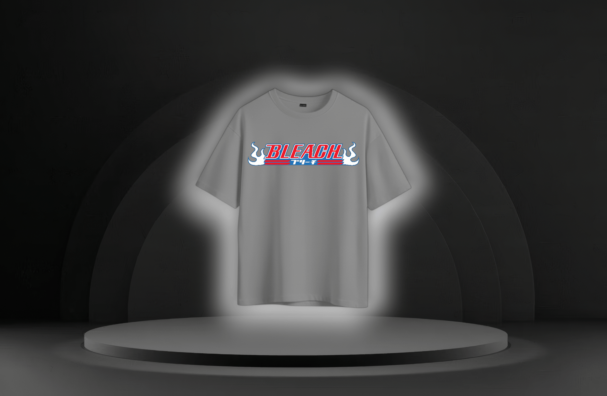 Soul Reaper [BLEACH] Oversized Tee Available in Black/Beige/Grey - RadAnime