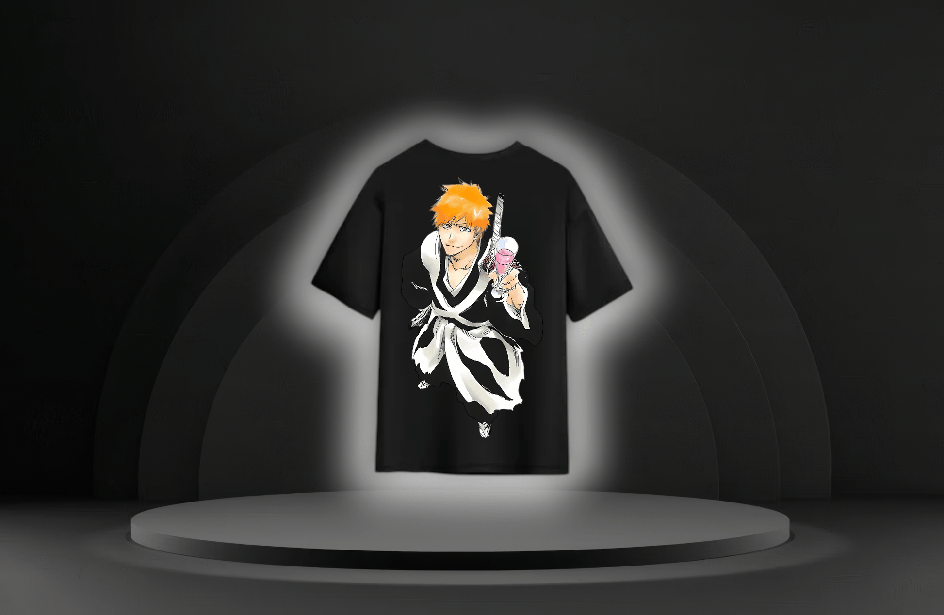 Soul Reaper [BLEACH] Oversized Tee Available in Black/Beige/Grey - RadAnime