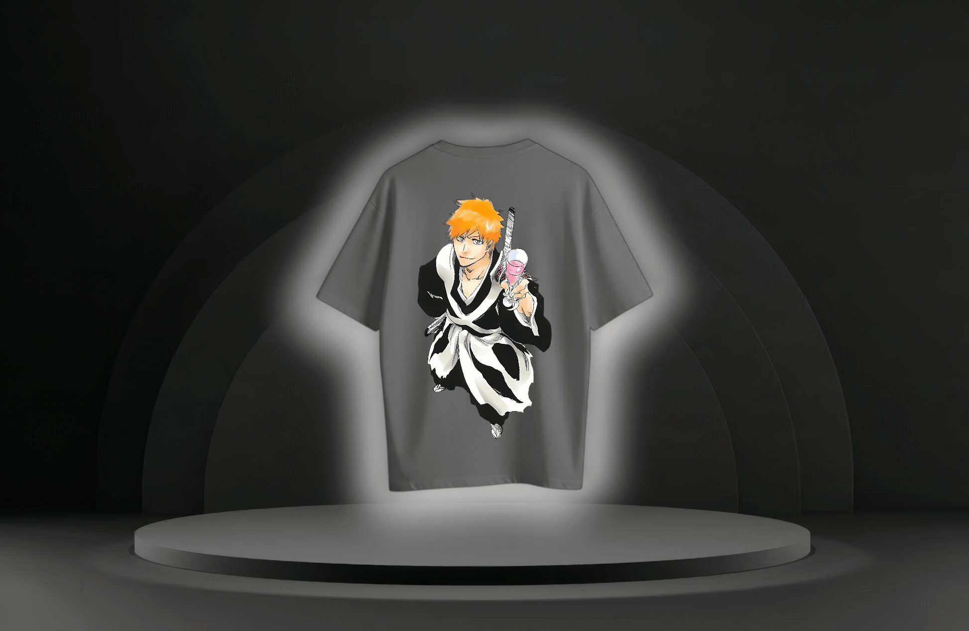 Soul Reaper [BLEACH] Oversized Tee Available in Black/Beige/Grey - RadAnime