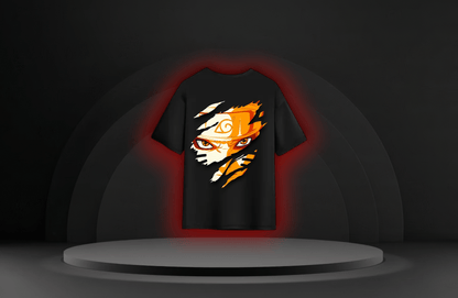 The Cursed Boy [NARUTO] Oversized Tee Available in Orange/White/Black - RadAnime
