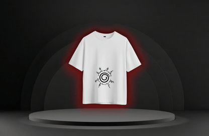 The Cursed Boy [NARUTO] Oversized Tee Available in Orange/White/Black - RadAnime