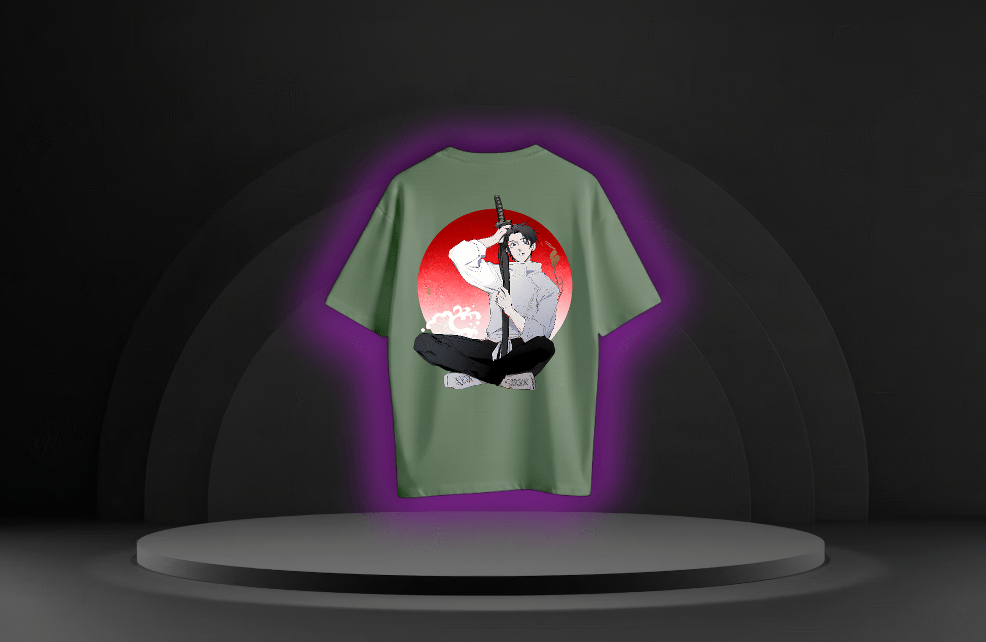 The Cursed Child [JJK] Oversized Tee [Cotton] Available in Olive/Black/White - RadAnime