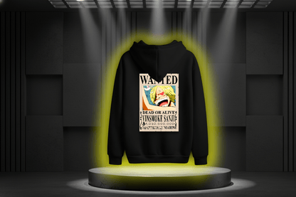 The Lovely Vinsmoke-Oversized Hoodie Available in Black/White - RadAnime