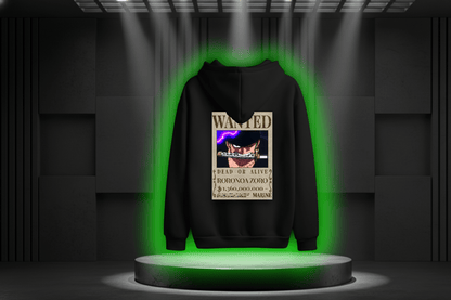 The Pirate Hunter-Oversized Hoodie Available in Black/White - RadAnime