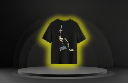 The Surgeon Of Death Oversized Tee available in White/Black/Beige - RadAnime