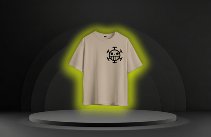 The Surgeon Of Death Oversized Tee available in White/Black/Beige - RadAnime