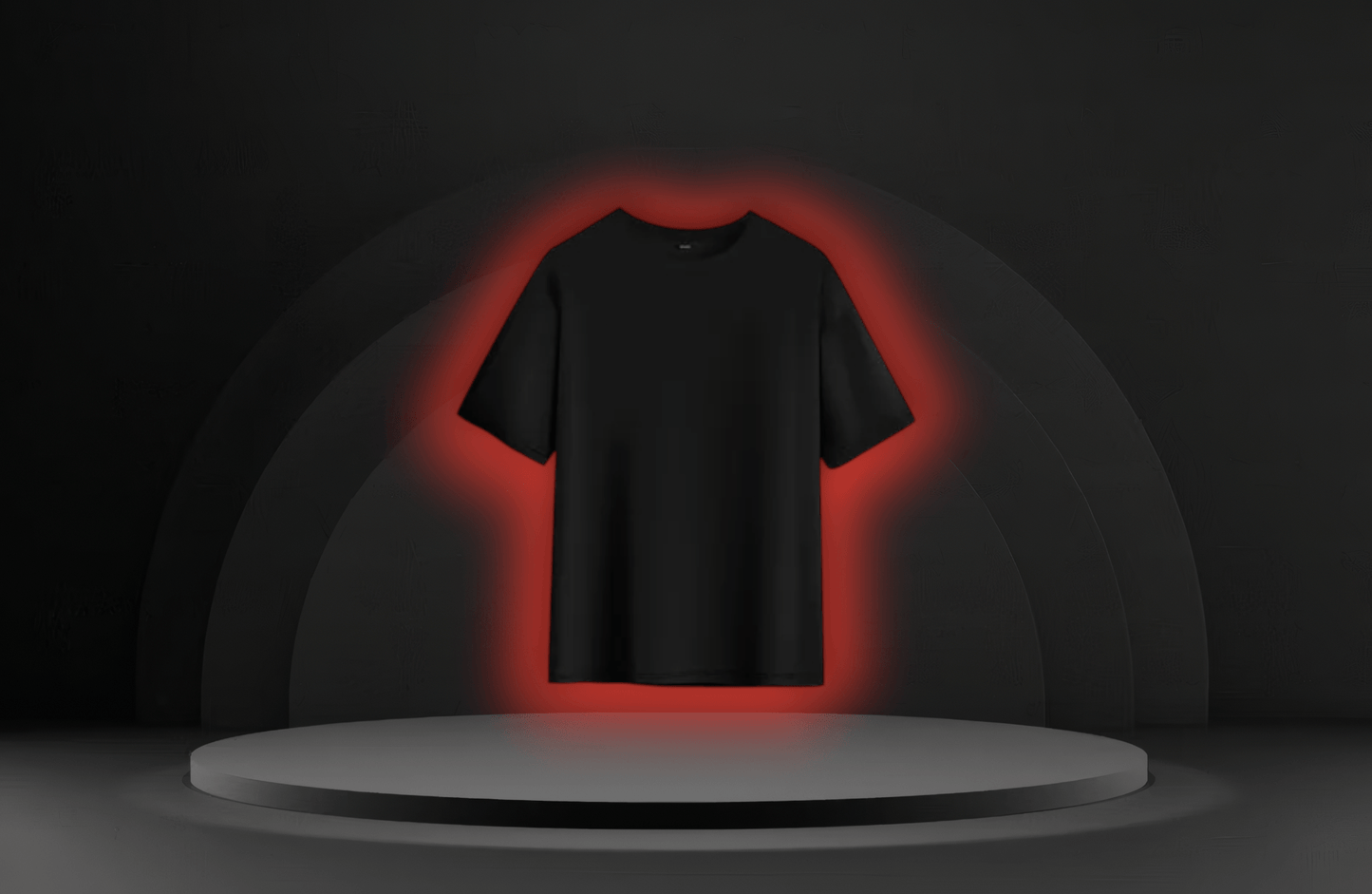 Upper One's Wrath [DEMON SLAYER] Oversized Tee Black/White - RadAnime